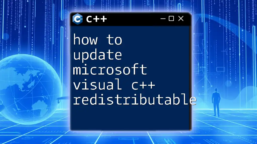 Update for Visual C++