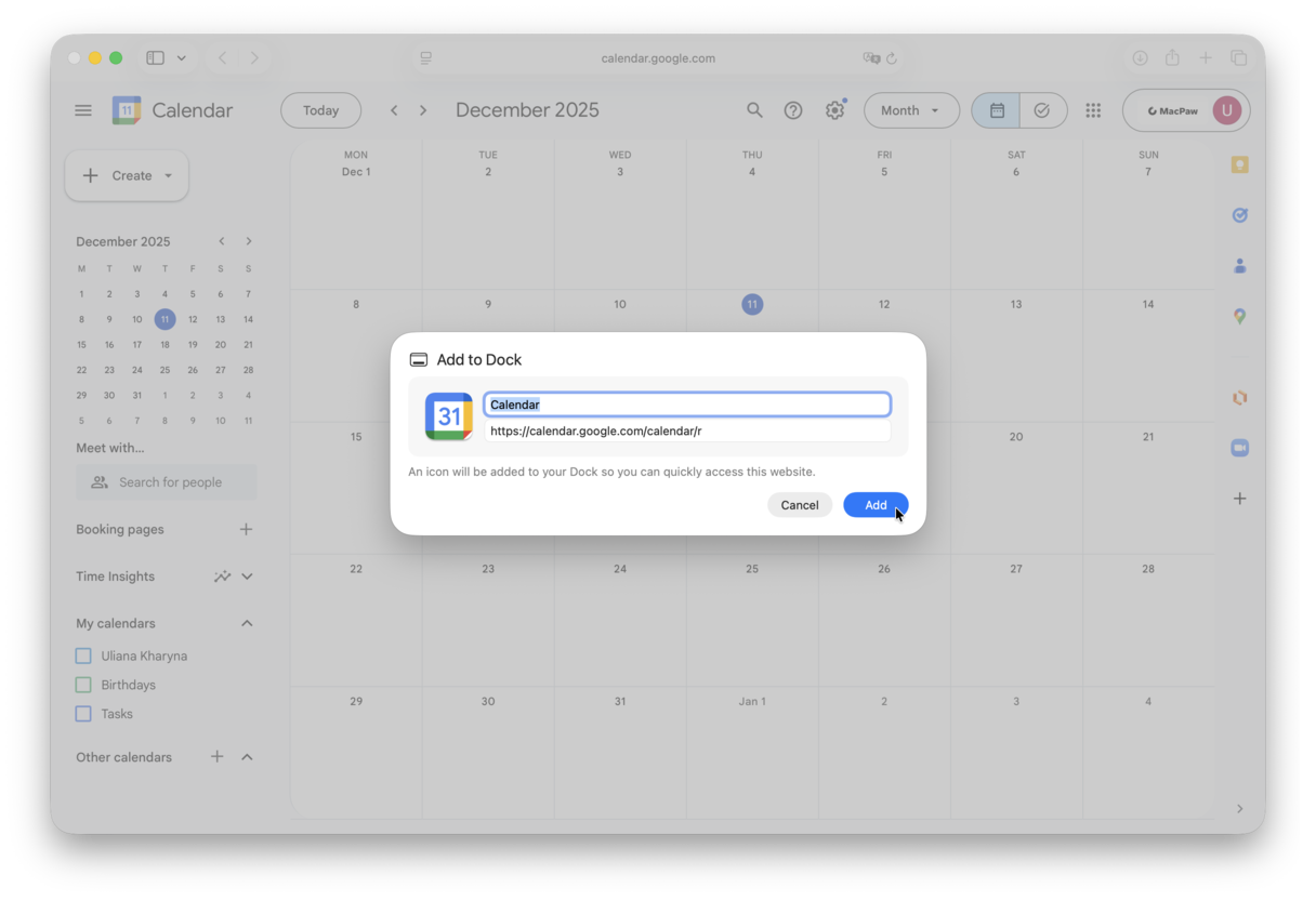 How to Download Google Calendar on Mac