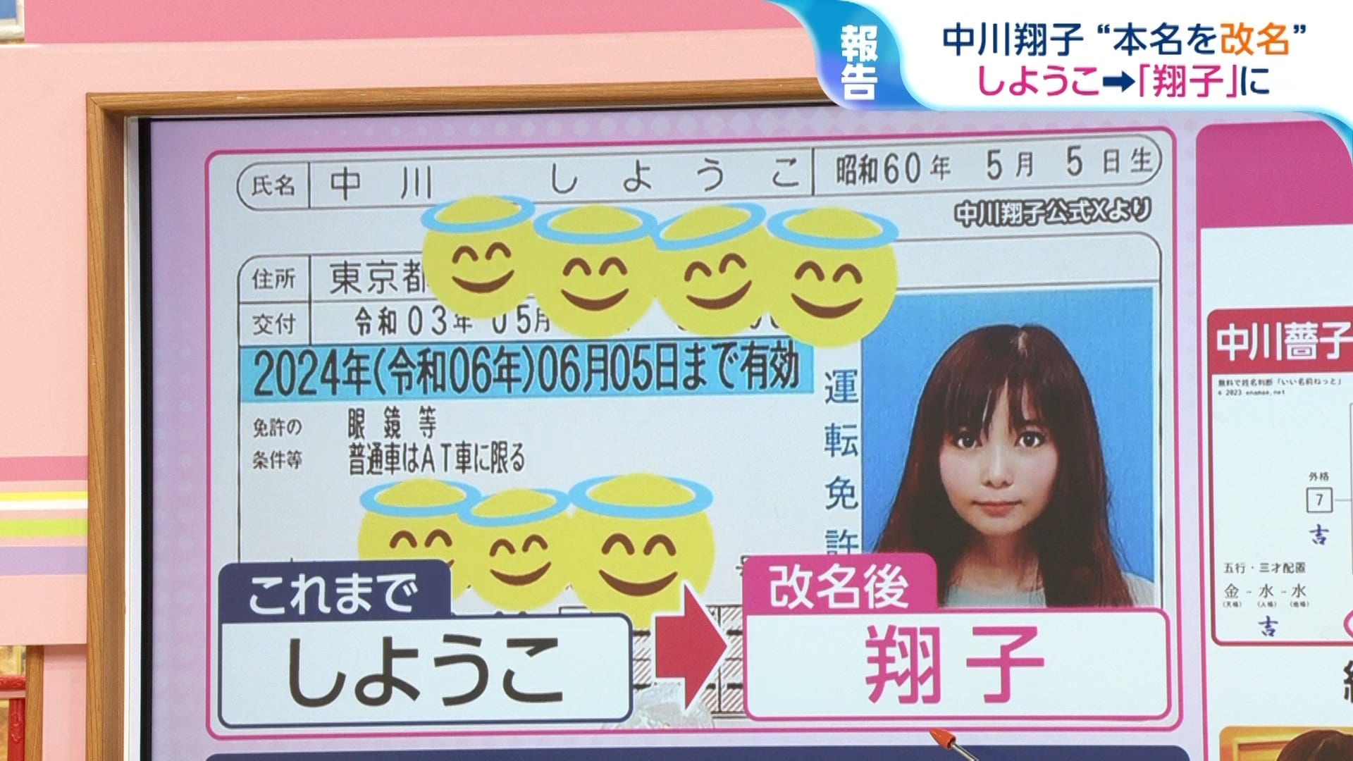 しょこたんの本名が「しようこ」？戸籍改名の全貌と結婚後の名義