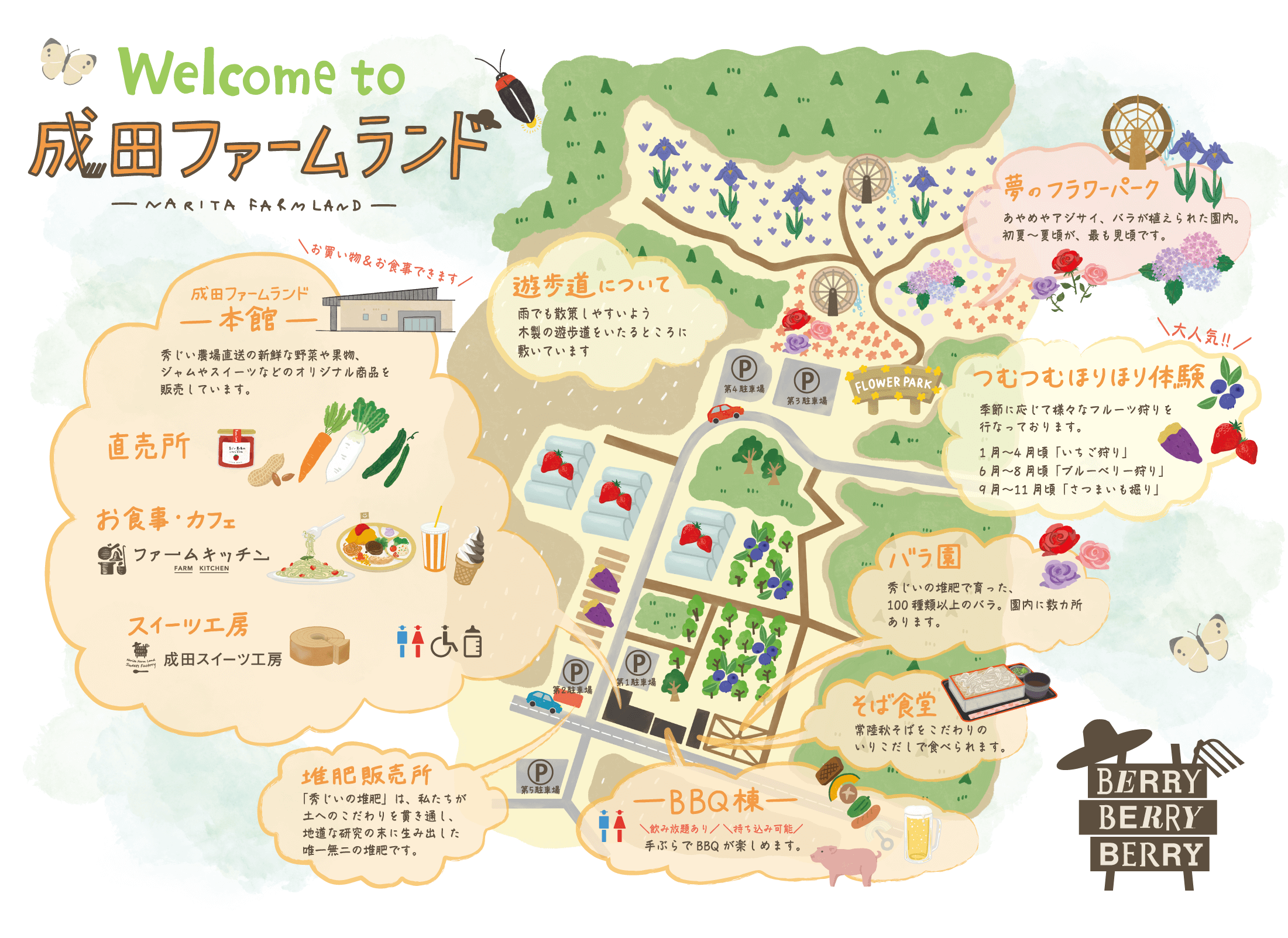 成田ファームランドが大人気の理由とは？プリン・いちご狩りを徹底調査