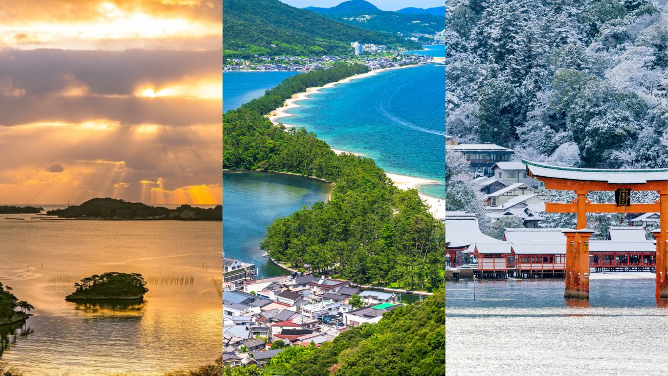 日本三景とはどこ？松島・天橋立・宮島の理由や名付け親を徹底解説