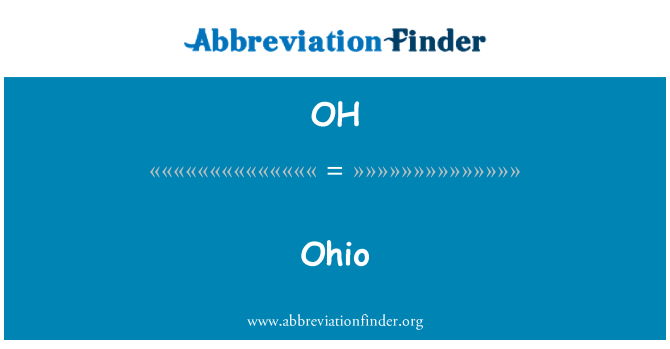 What's the Abbreviation for Ohio