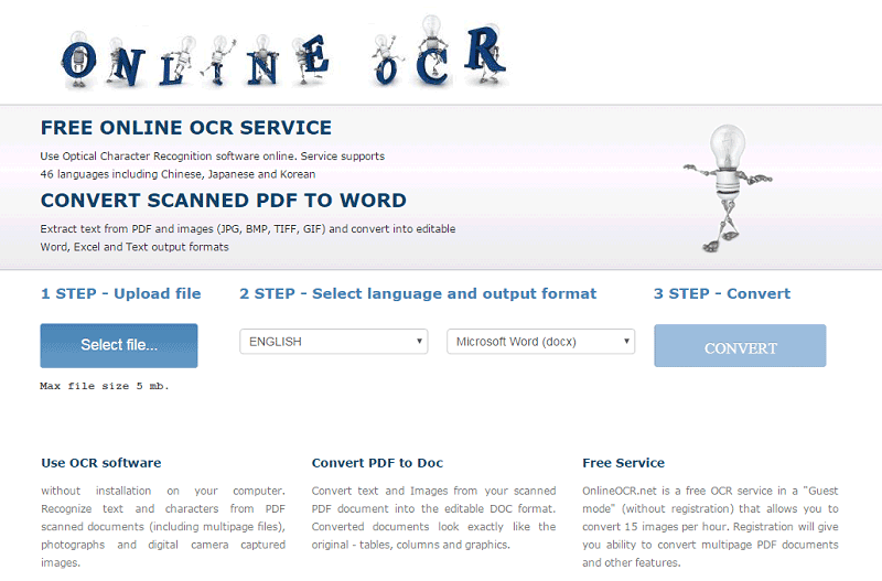 Ocr Reader Online