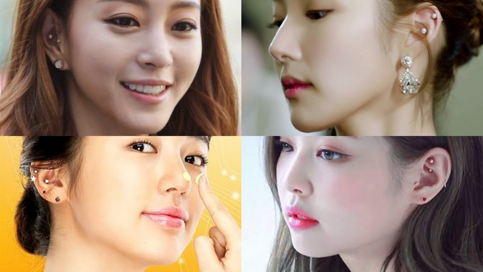 Korean Idols with Multiple Ear Piercings