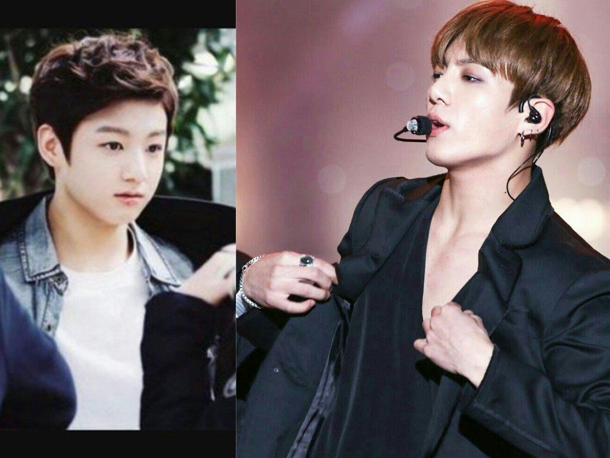 Bts Jungkook Before and Now