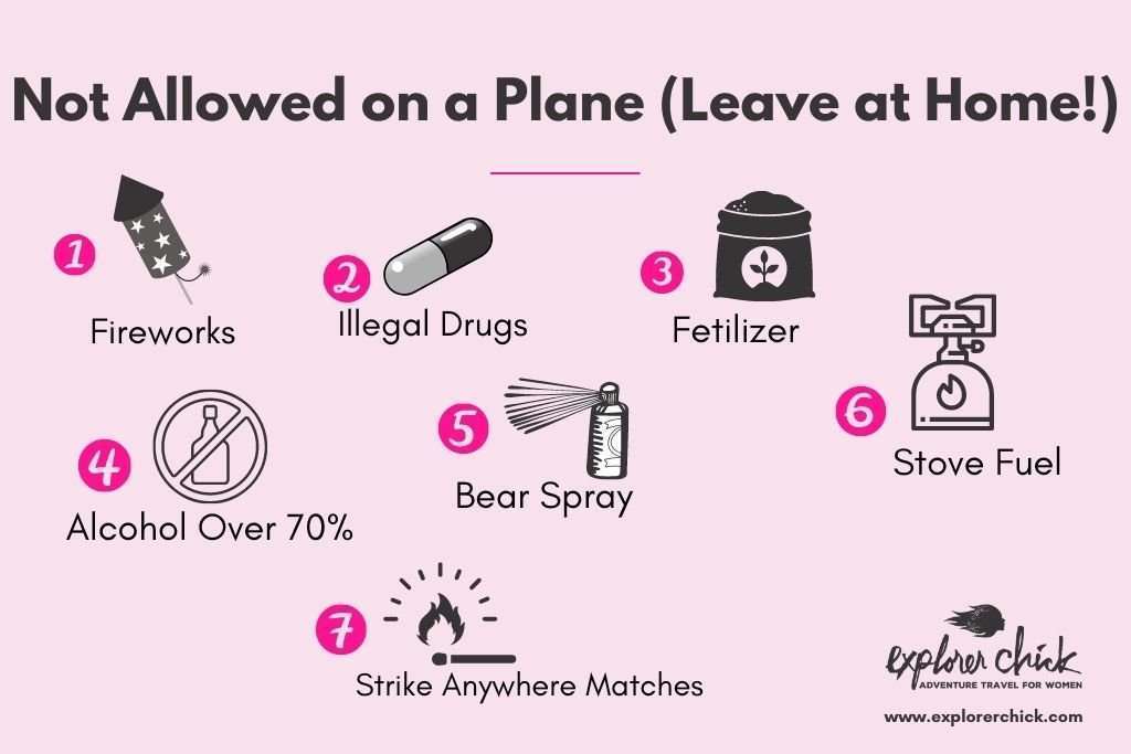 What Can Not Take on a Plane