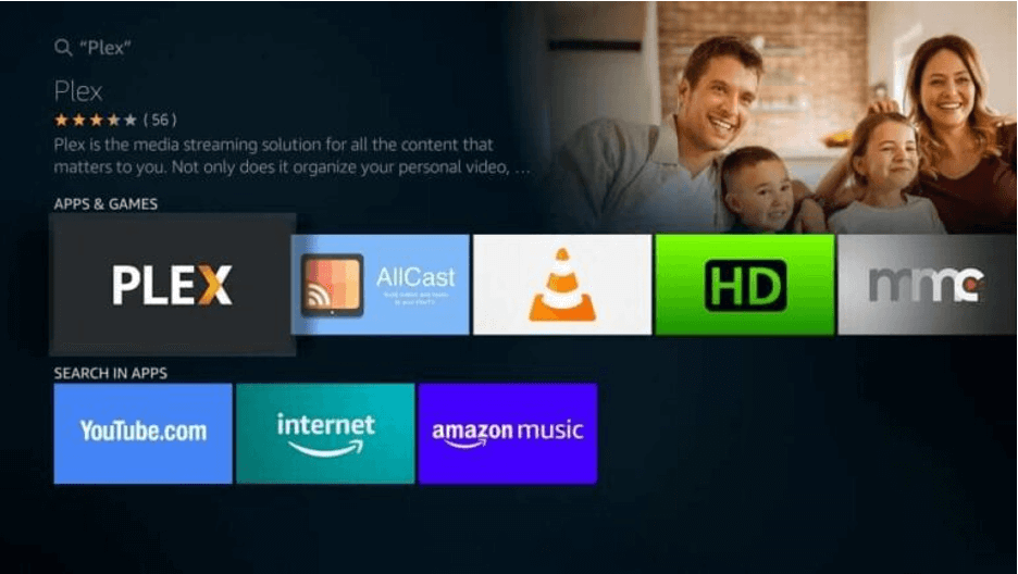 Plex App on Amazon Fire Stick