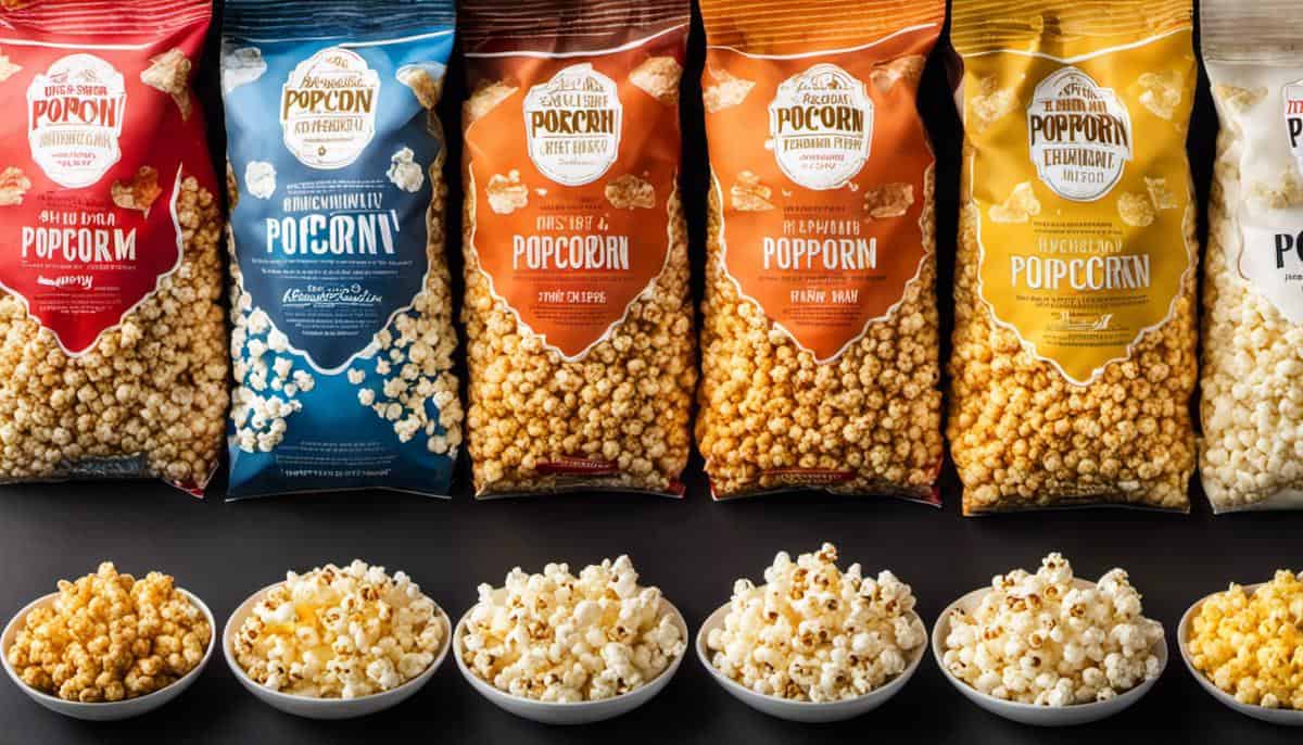 Types of Popped Popcorn