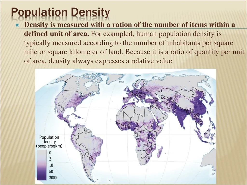Density in Population Definition