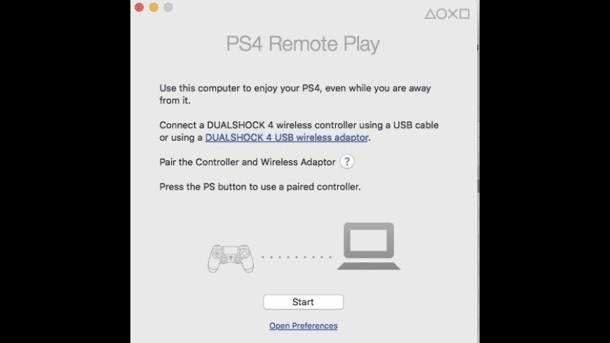Playstation Remote Play App for Mac
