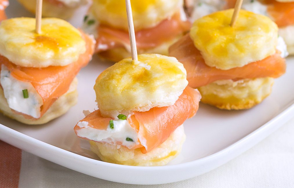 Smoked Salmon Hors D Oeuvres