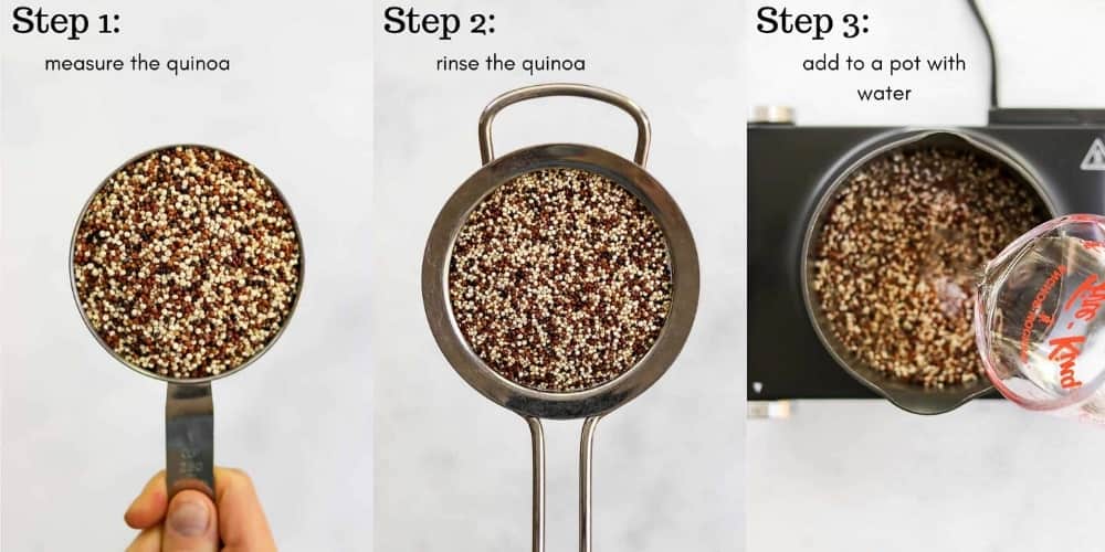 1 2 Cup Quinoa How Much Water