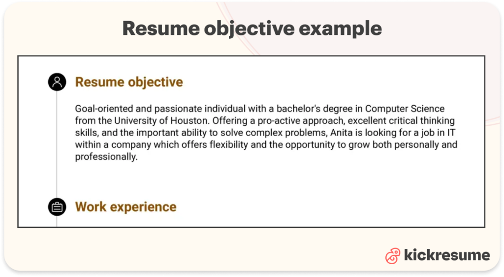 Examples of Objective Statements for a Resume
