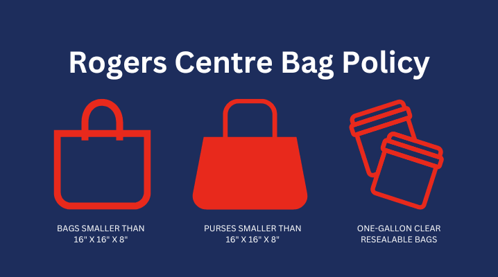 Bag Policy at Rogers Centre