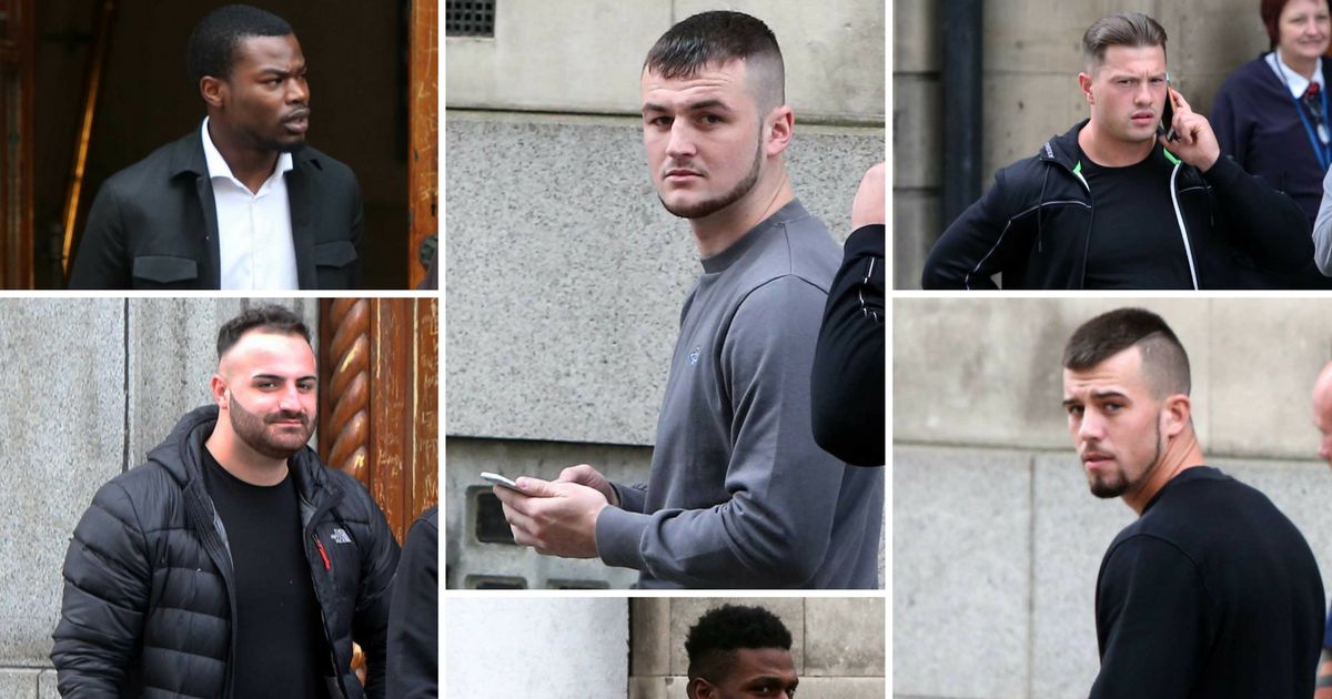 Police Arrested Eight Men Following a Mass Street Brawl