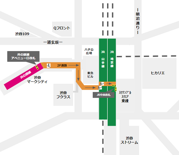 渋谷駅Jrから井の頭線へ迷わず直行！2026年最新の最短乗り換え術