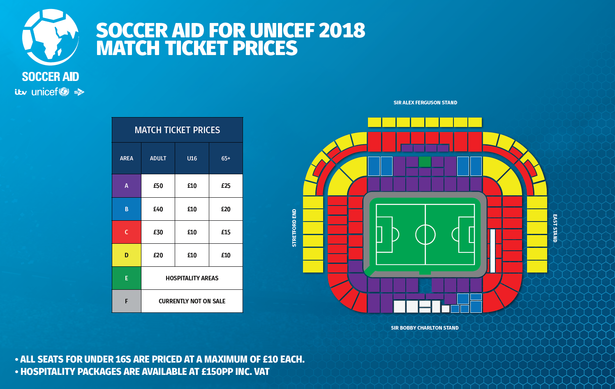How Much Are Tickets for Soccer Aid