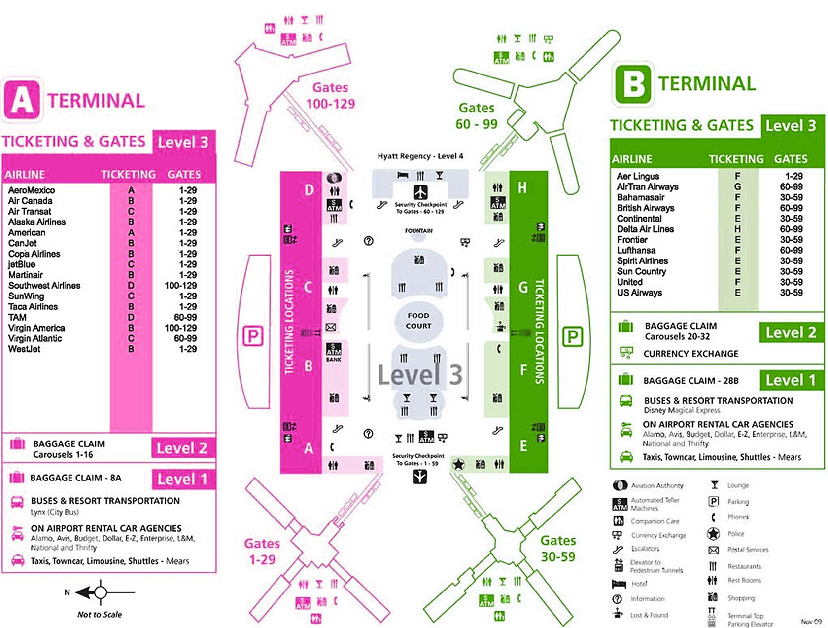 Orlando Airport Departure Terminals
