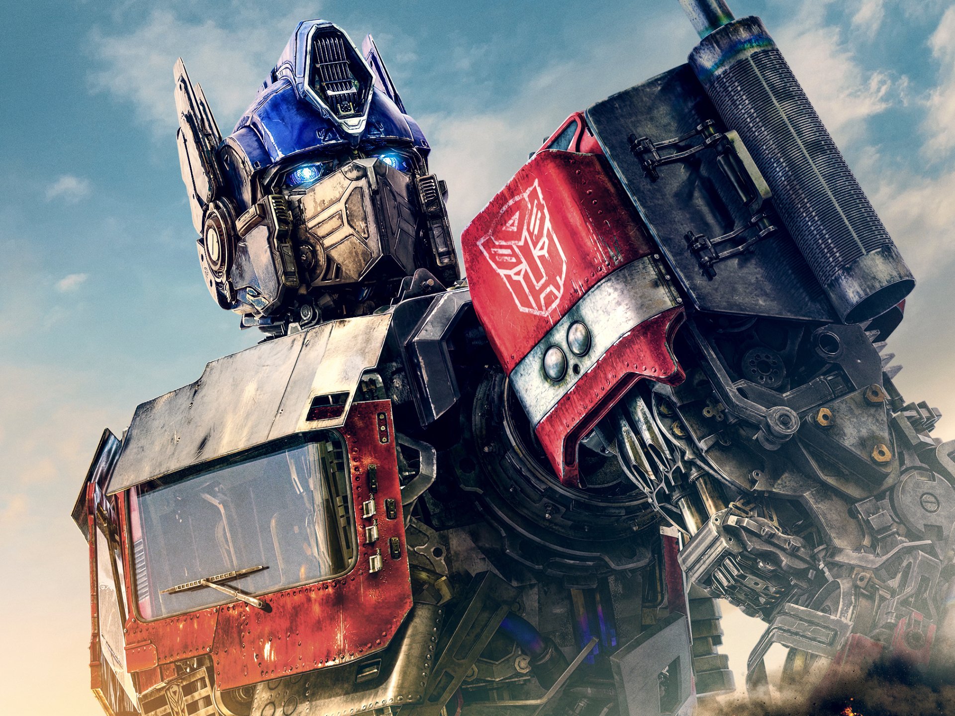 Optimus Prime in the Movie