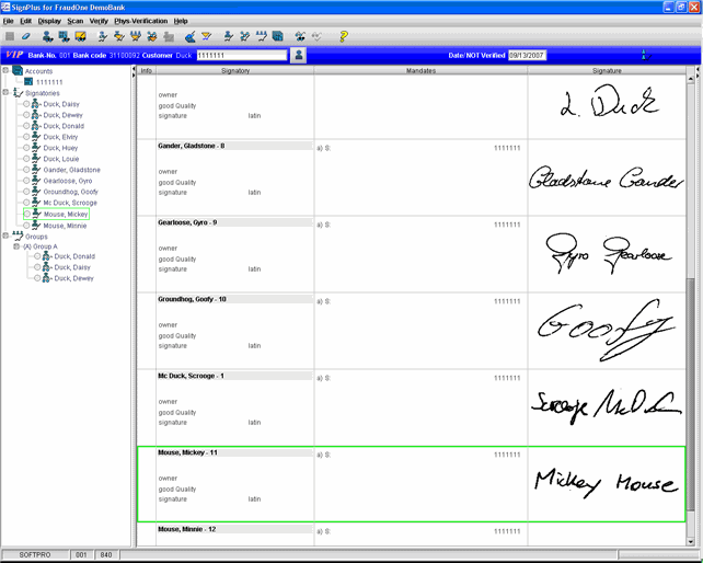List of Signatories to Cat