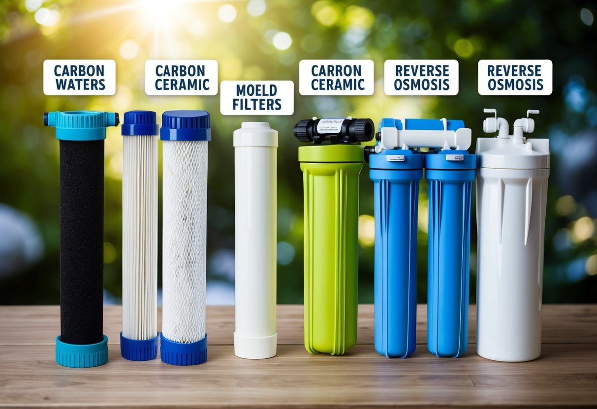 What Types of Water Filters Are Available Commercially