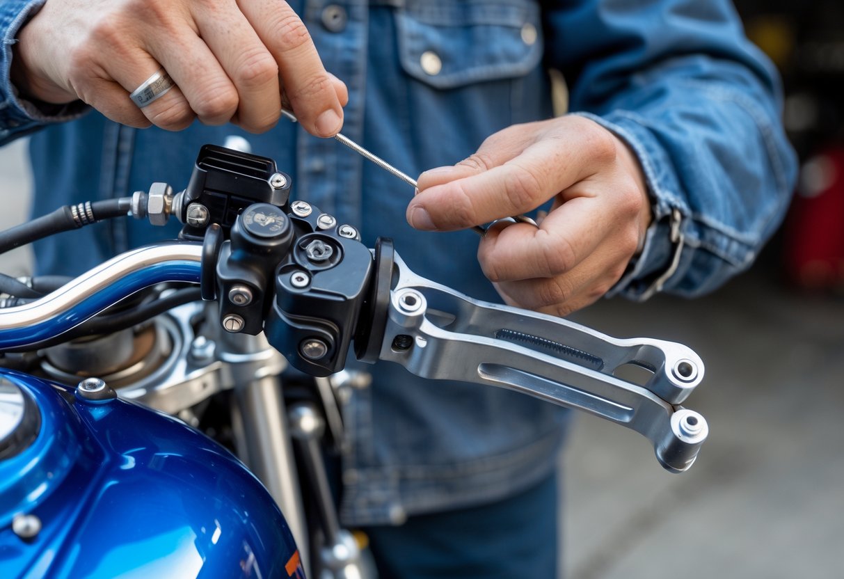 How to Adjust a Clutch Cable on a Motorcycle