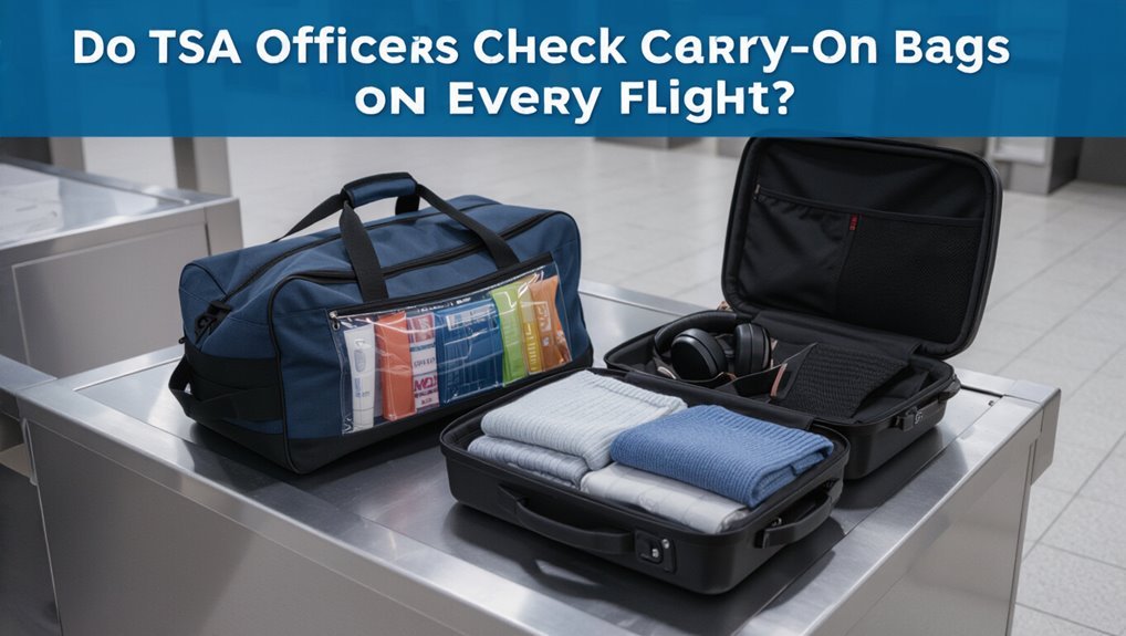 Does Tsa Check Carry Ons