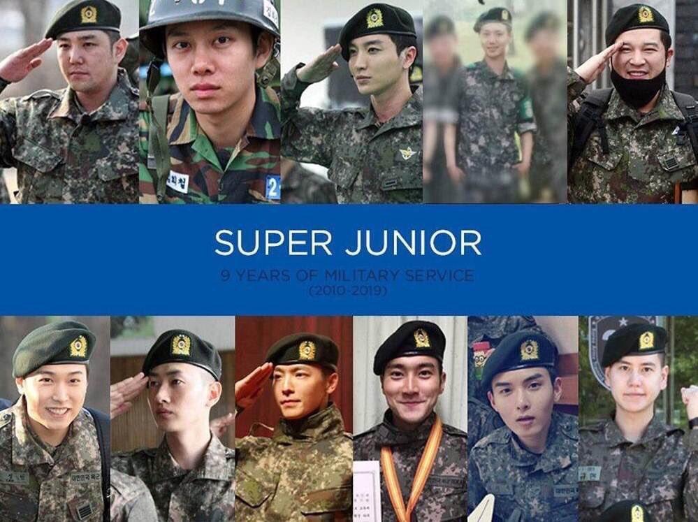 Did Super Junior Do Their Military Service