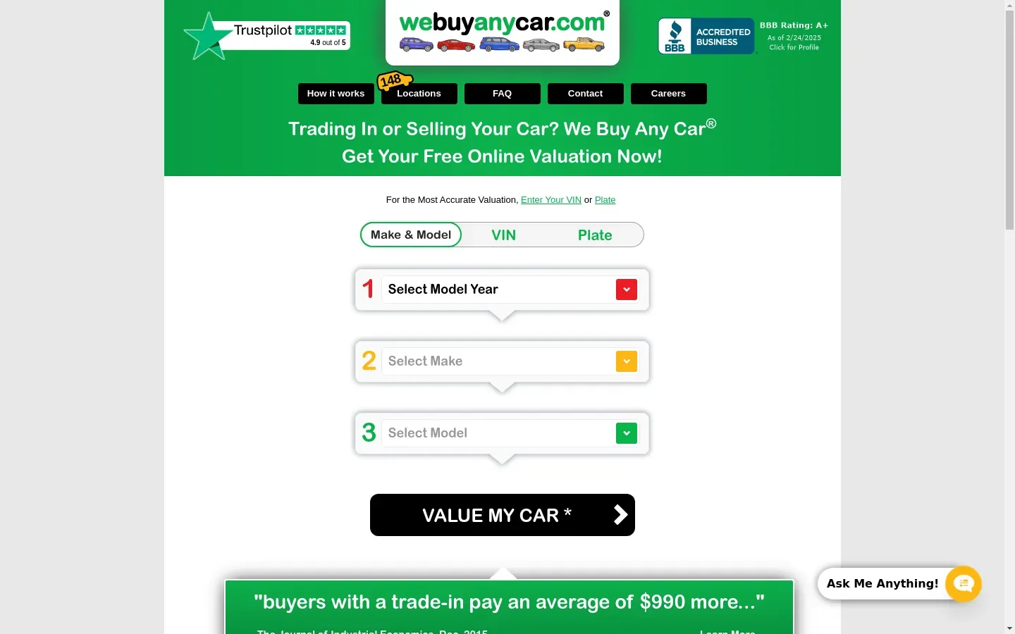 Discount Code We Buy Any Car