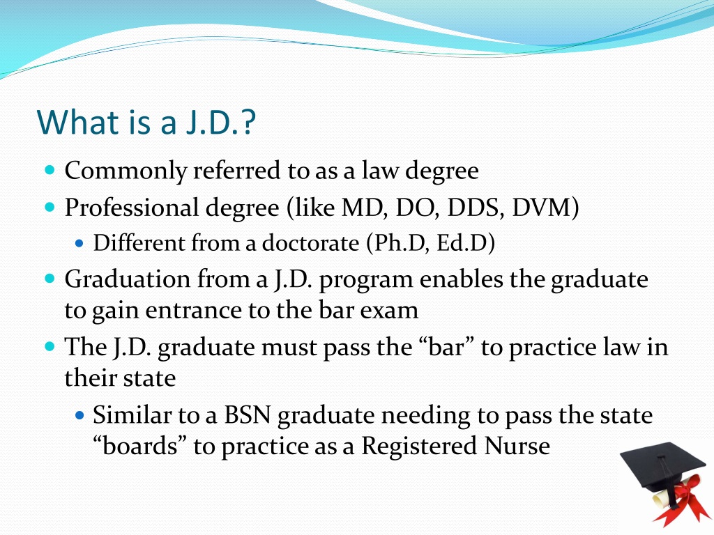 What Means Jd Degree