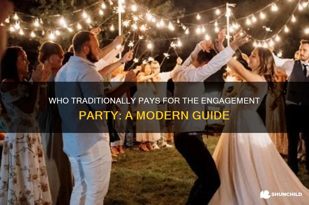 Who Pays for an Engagement Party