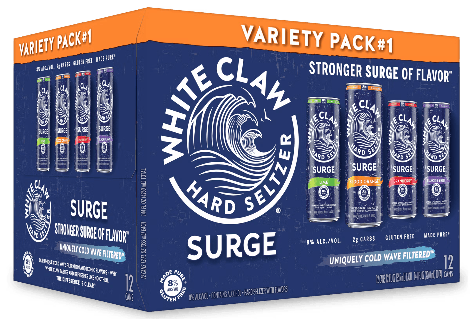 White Claw Surge Caffeine