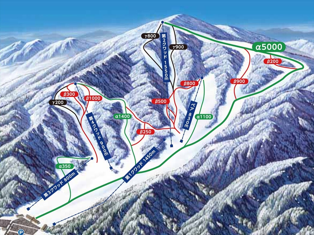 たかつえスキー場2026完全ガイド！積雪・割引・コース攻略と評判