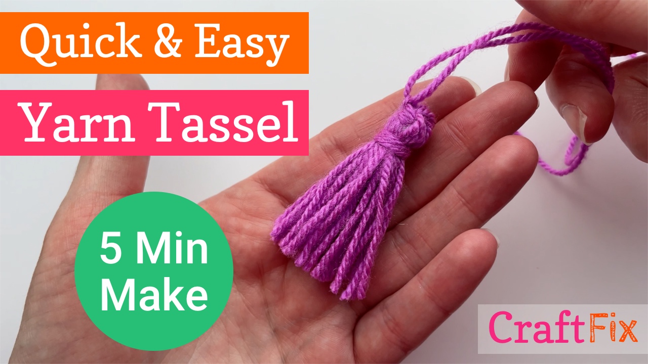 How to Make a Yarn Tassel