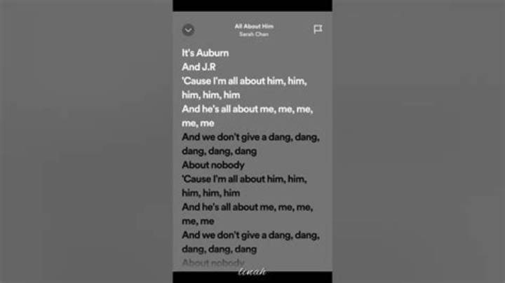 「All About Him」和訳完全ガイド - Auburnの名曲を日本語で深掘り