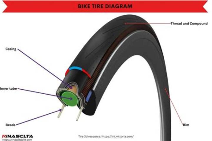 バイク骨タイヤとは？構造・写真で見るタイヤの内部世界