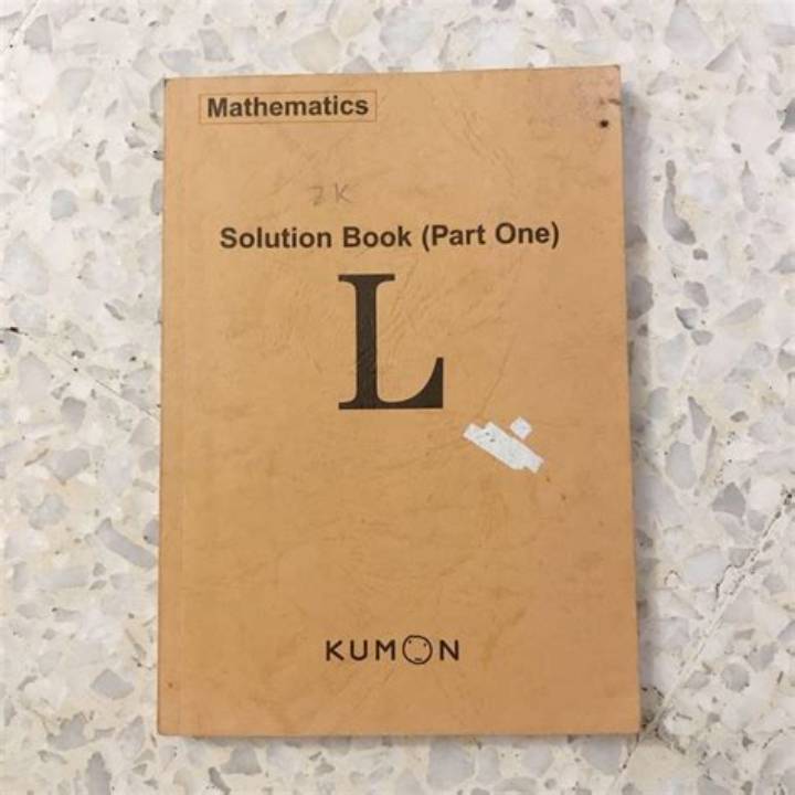 Kumon Level I Solution Book: What It Is, How to Use It, and What to Expect