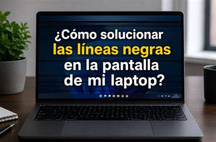 Líneas Negras En La Pantalla De Mi Laptop: Causas Y Soluciones Reales
