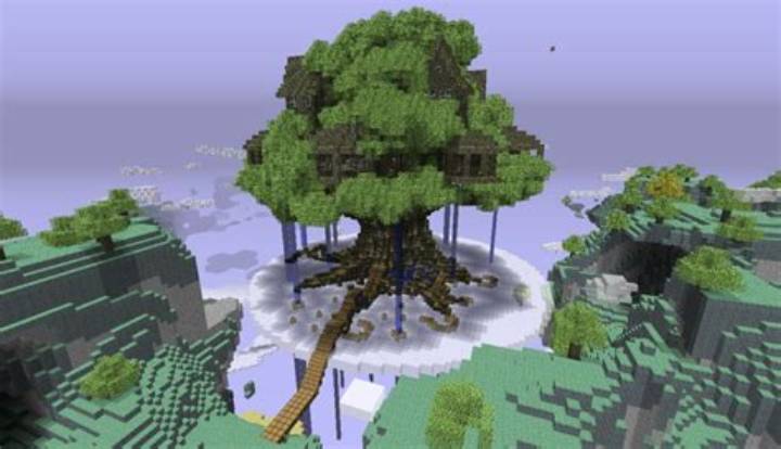 マイクラ世界樹の設計図完全ガイド｜作り方と構造を徹底解説