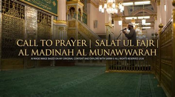 موعد اذان الفجر المدينة المنورة: دليل سريع لأوقات الفجر اليوم