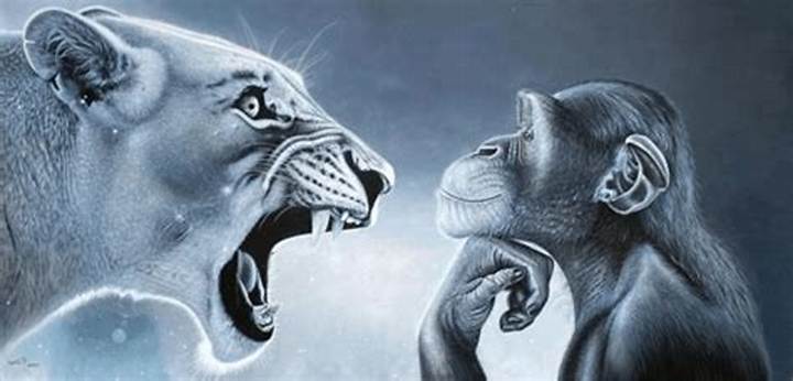 Monkey Rage Baiting Lion: Why It Happens and What It Means