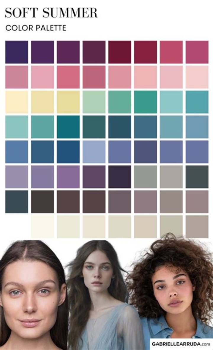 やわらかな夏の色選び：Soft Summer Color Palette 完全ガイド