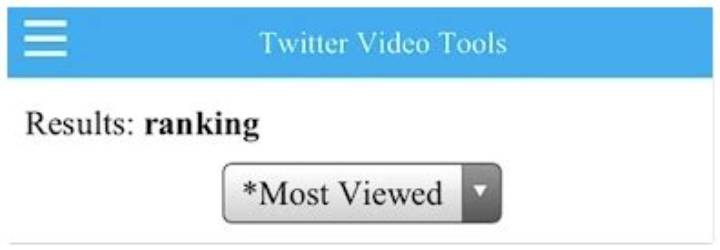 ツイッター保存数ランキングとは？ついびでおで動画をチェック