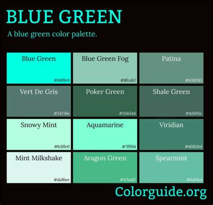 What Do the Colors Blue and Green Make? Meaning, Mixes, and Color Psychology